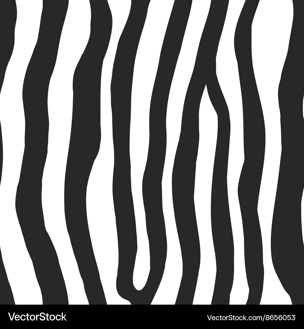 Zebra print pattern Vector Image