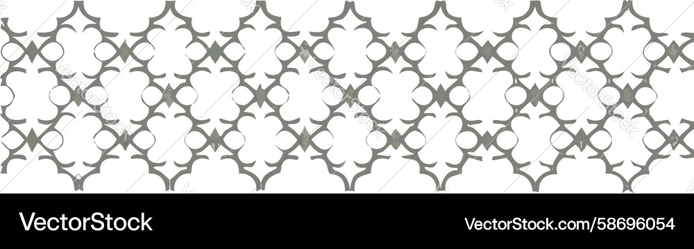 Geometric Grid Pattern Vector Image