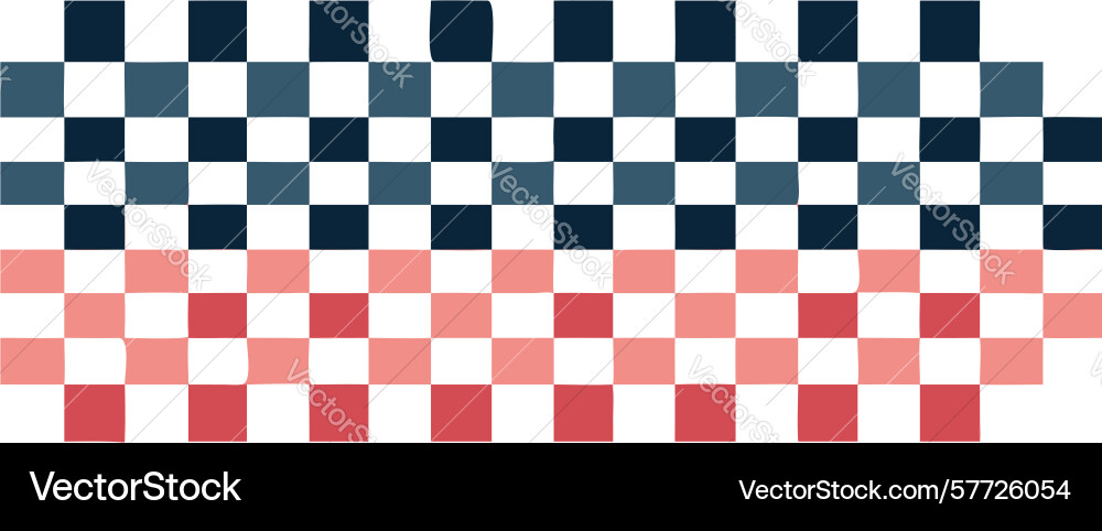 Pixelated grid pattern retro digital background vector image