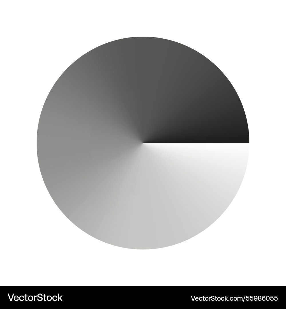 Gradient circular shape abstract radial shading Gradient circular shape abstract radial shading vector image