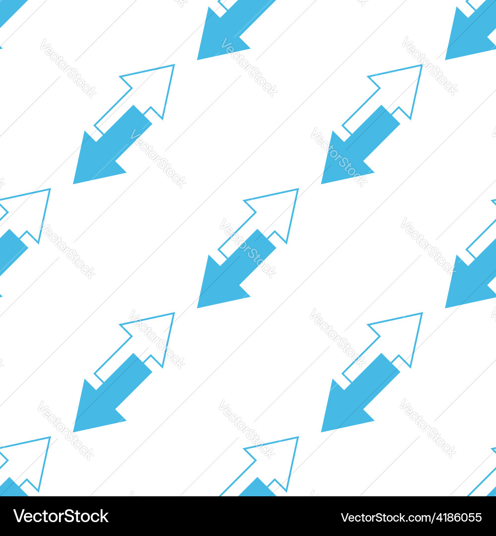 Reverse seamless pattern vector image