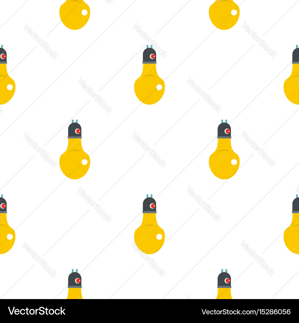 Lamp pattern seamless vector image