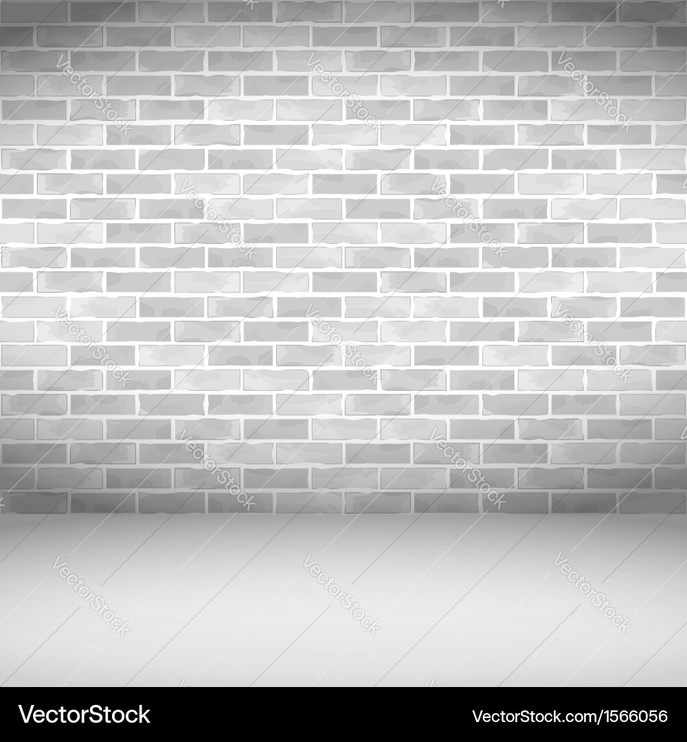 White brick wall Royalty Free Vector Image - VectorStock