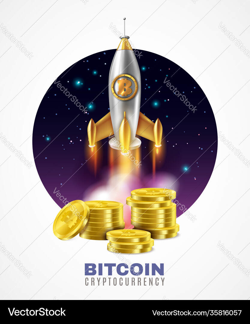Crypto Launch & Growth – Royalty-Free Vector | VectorStock