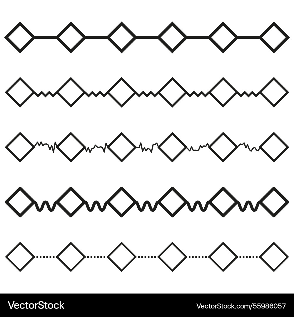 Geometric diamond lines abstract linear pattern Geometric diamond lines abstract linear pattern vector image