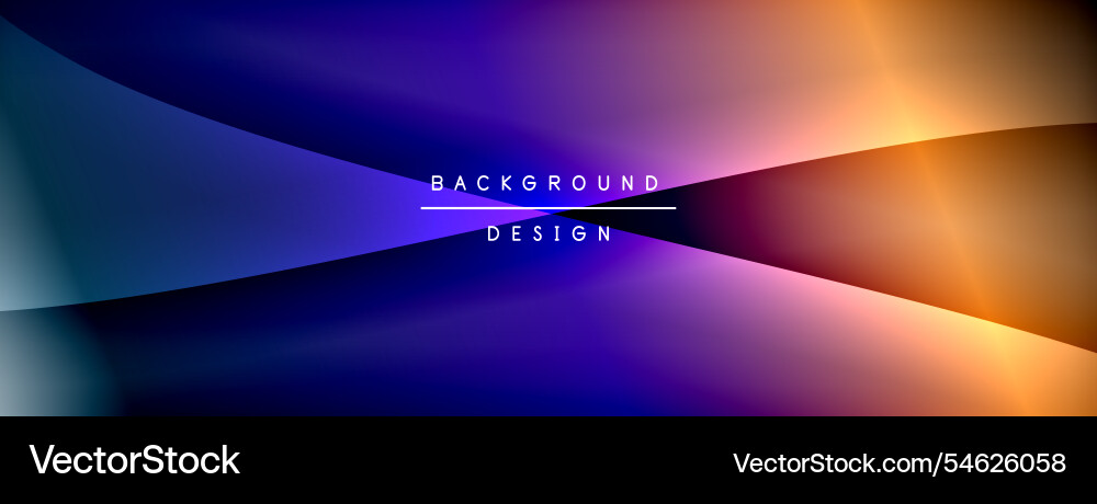 Bright rainbow style color gradient with curve Bright rainbow style color gradient with curve vector image