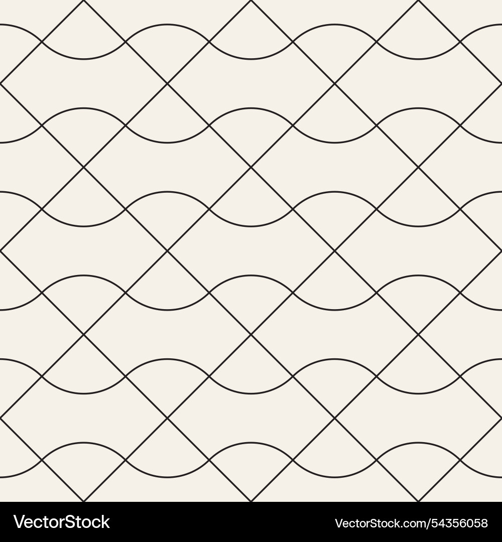 Seamless pattern repeating geometric elements Seamless pattern repeating geometric elements vector image