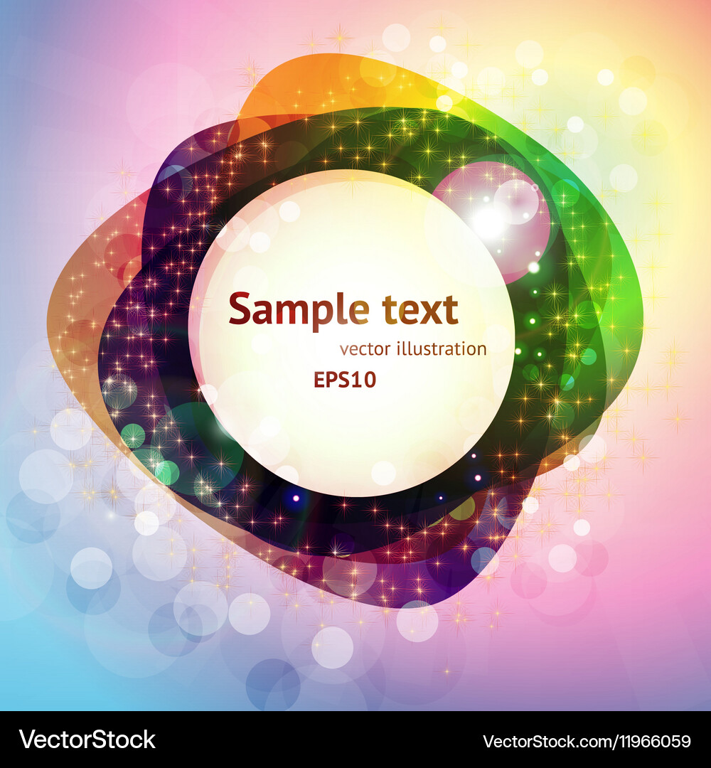 Abstract background in color Vector Image