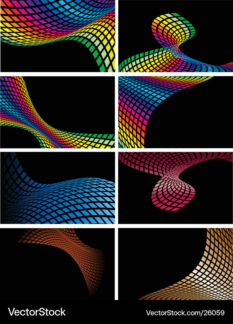 Abstract Swirl Pattern vector image