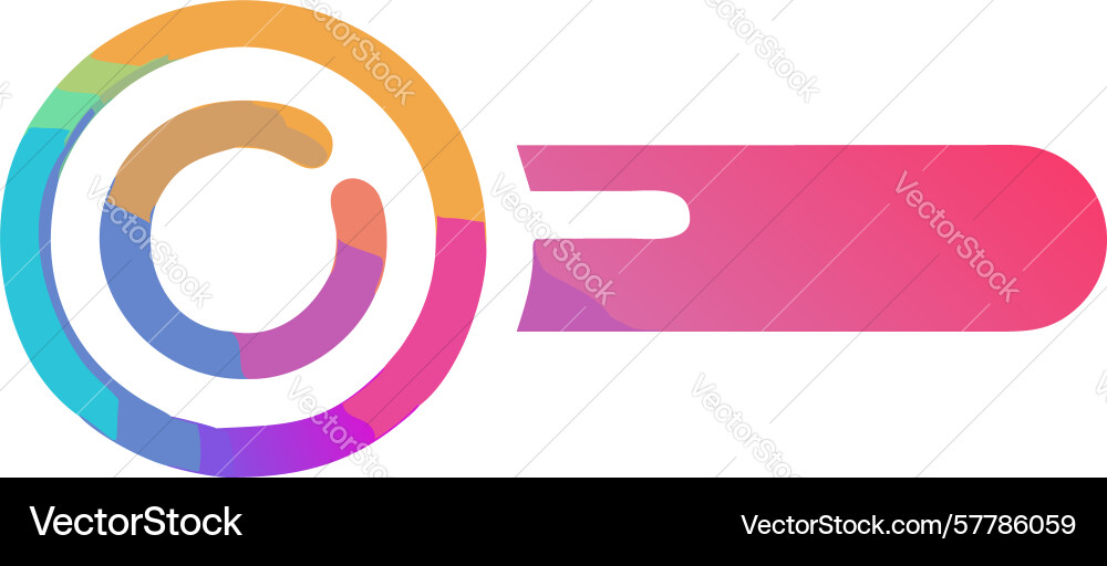 Dynamic rounded search bar icon design generative vector image