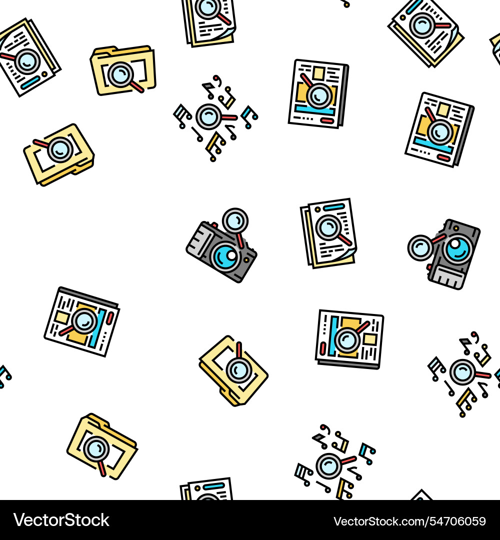 Search web website internet seamless pattern Search web website internet seamless pattern vector image