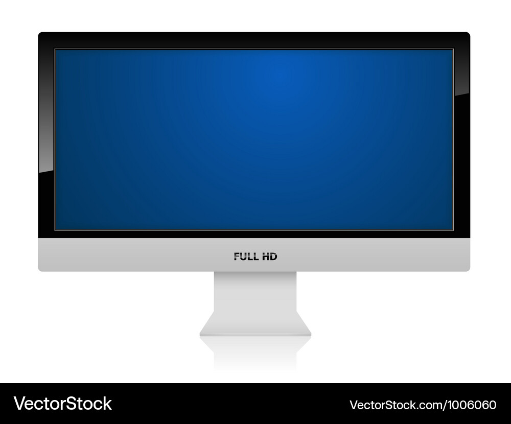 Computer display Vector Image