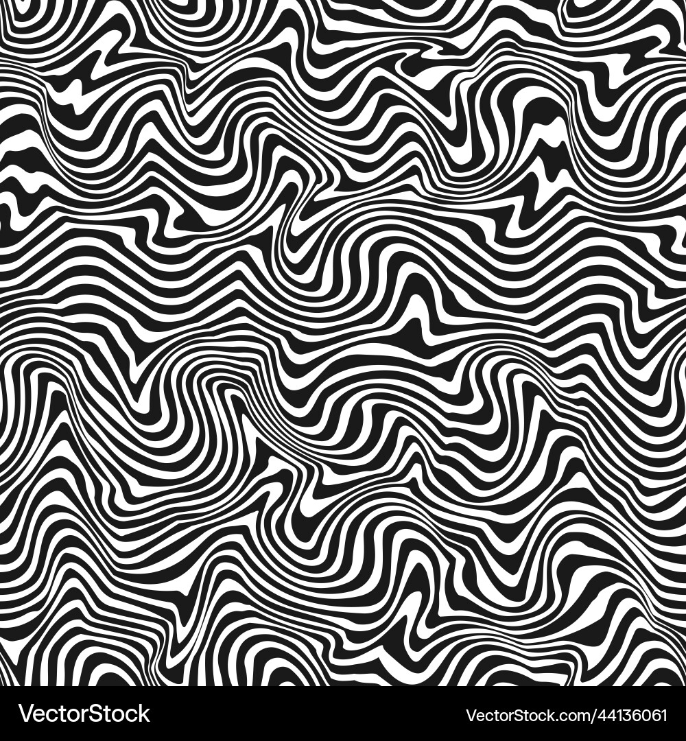 Abstract Wave Pattern vector image