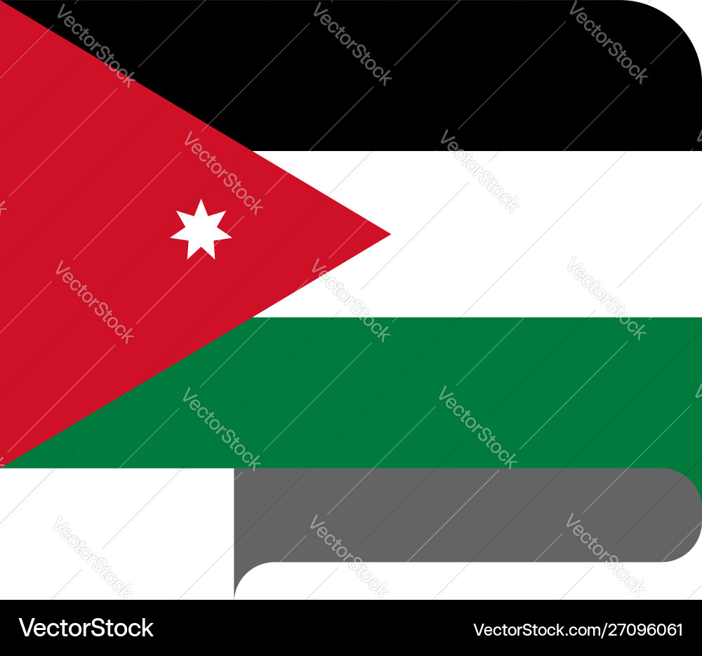 Flag horizontal shape pointer for world map Flag horizontal shape pointer for world map vector image
