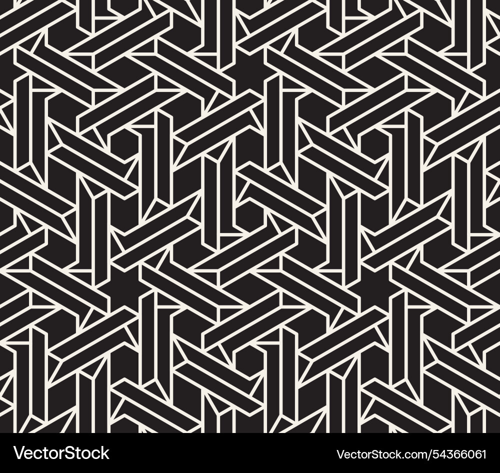 Geometric Repeating Pattern Vector Image