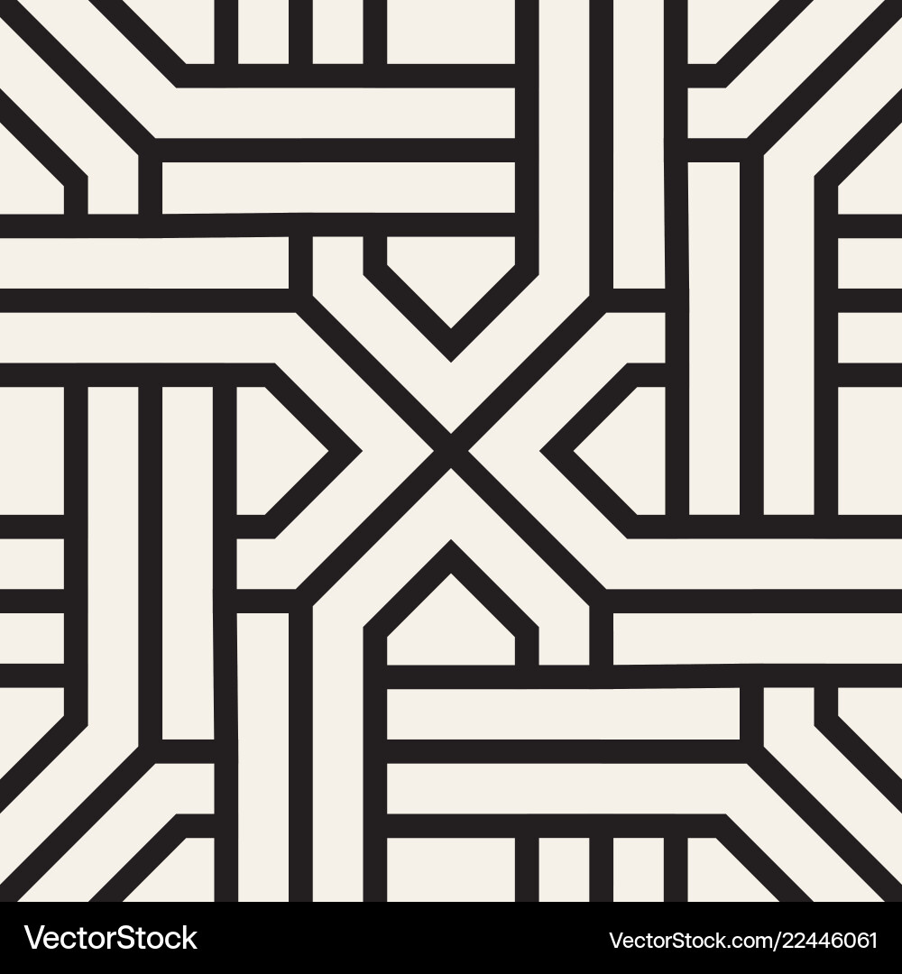 Geometric Stripe Pattern - Modern Abstract Vector Image