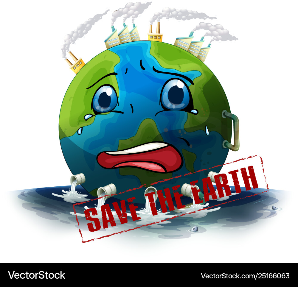 Save earth icon Royalty Free Vector Image - VectorStock