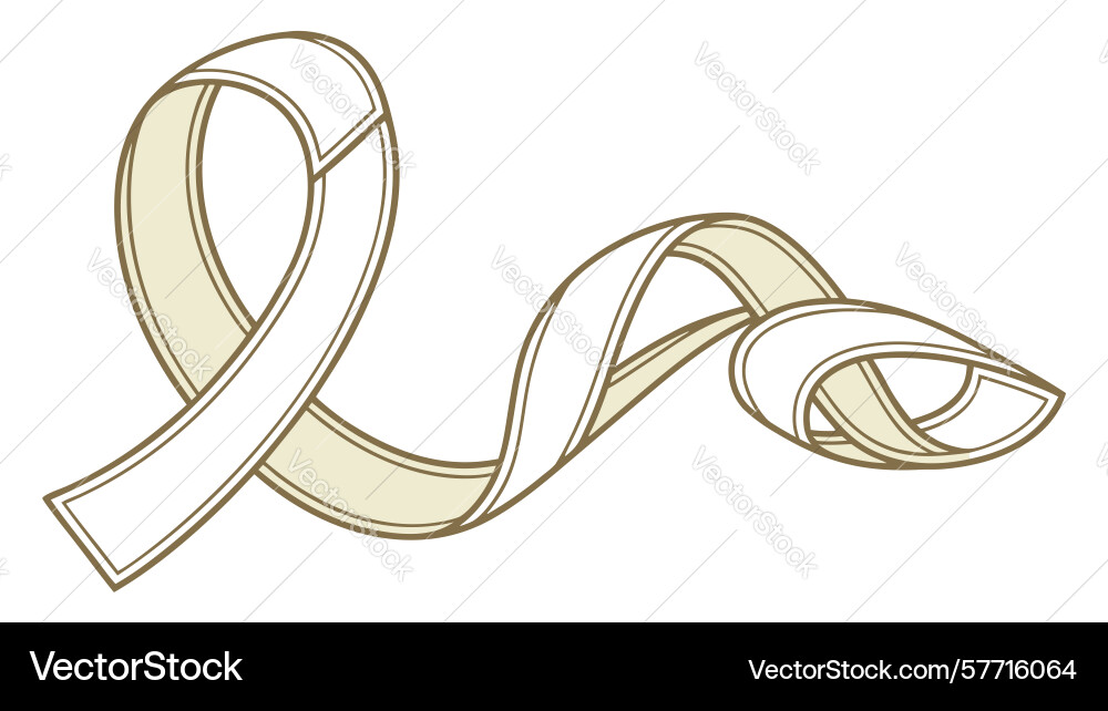 Abstract flowing ribbon elegant dynamic design vector image