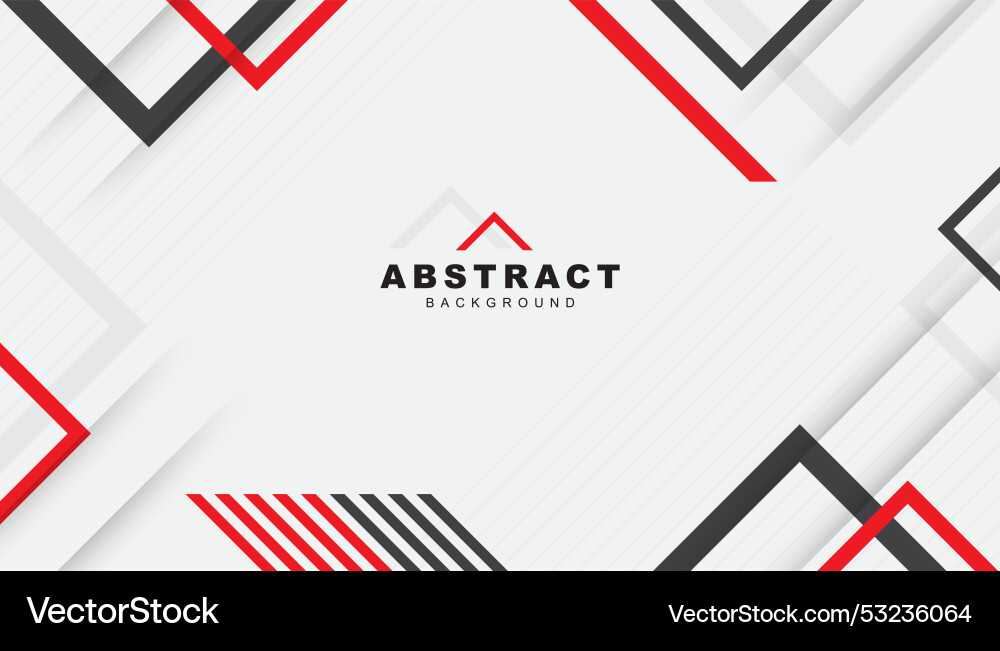 Abstract Red and Black Curve Background vector image