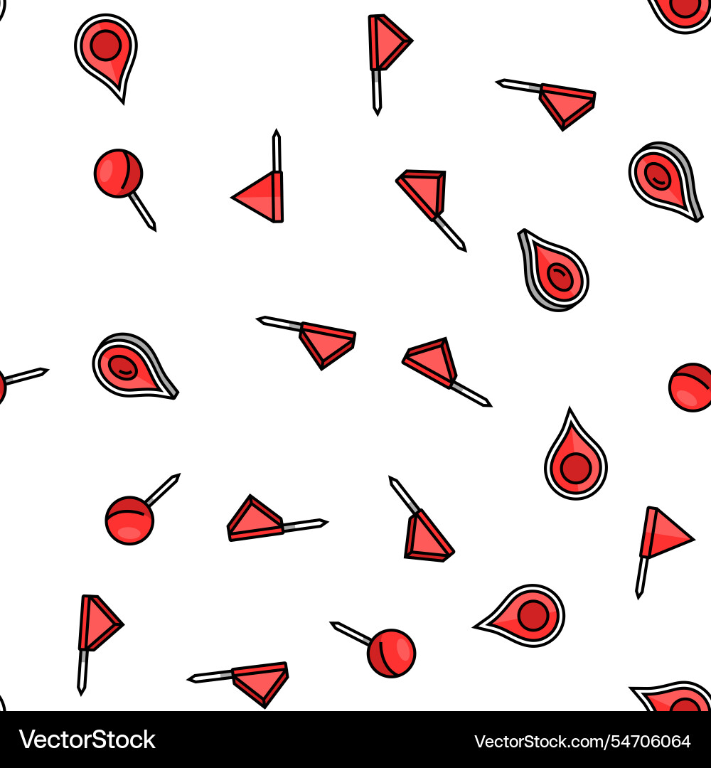 Location pin map point seamless pattern Location pin map point seamless pattern vector image