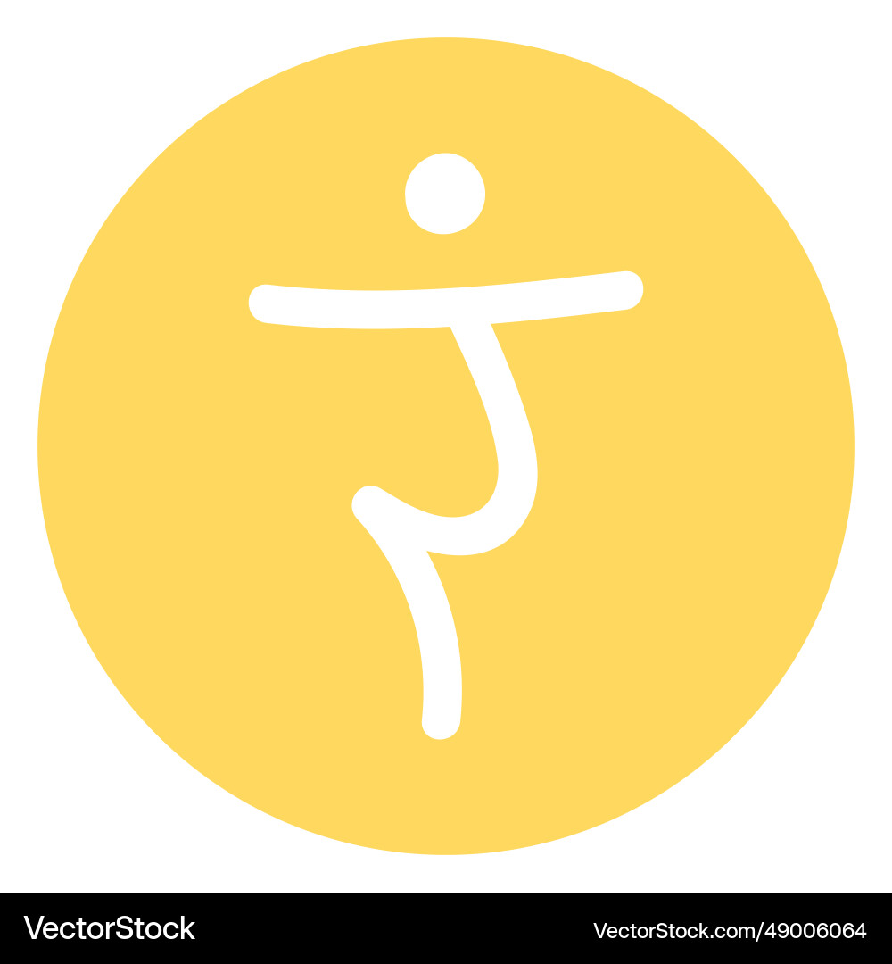Solar plexus chakra icon Solar plexus chakra icon vector image
