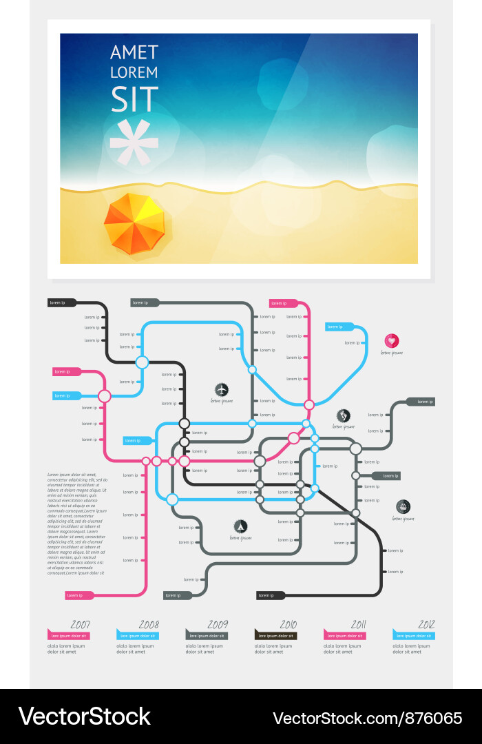 Buttons and menus vector image