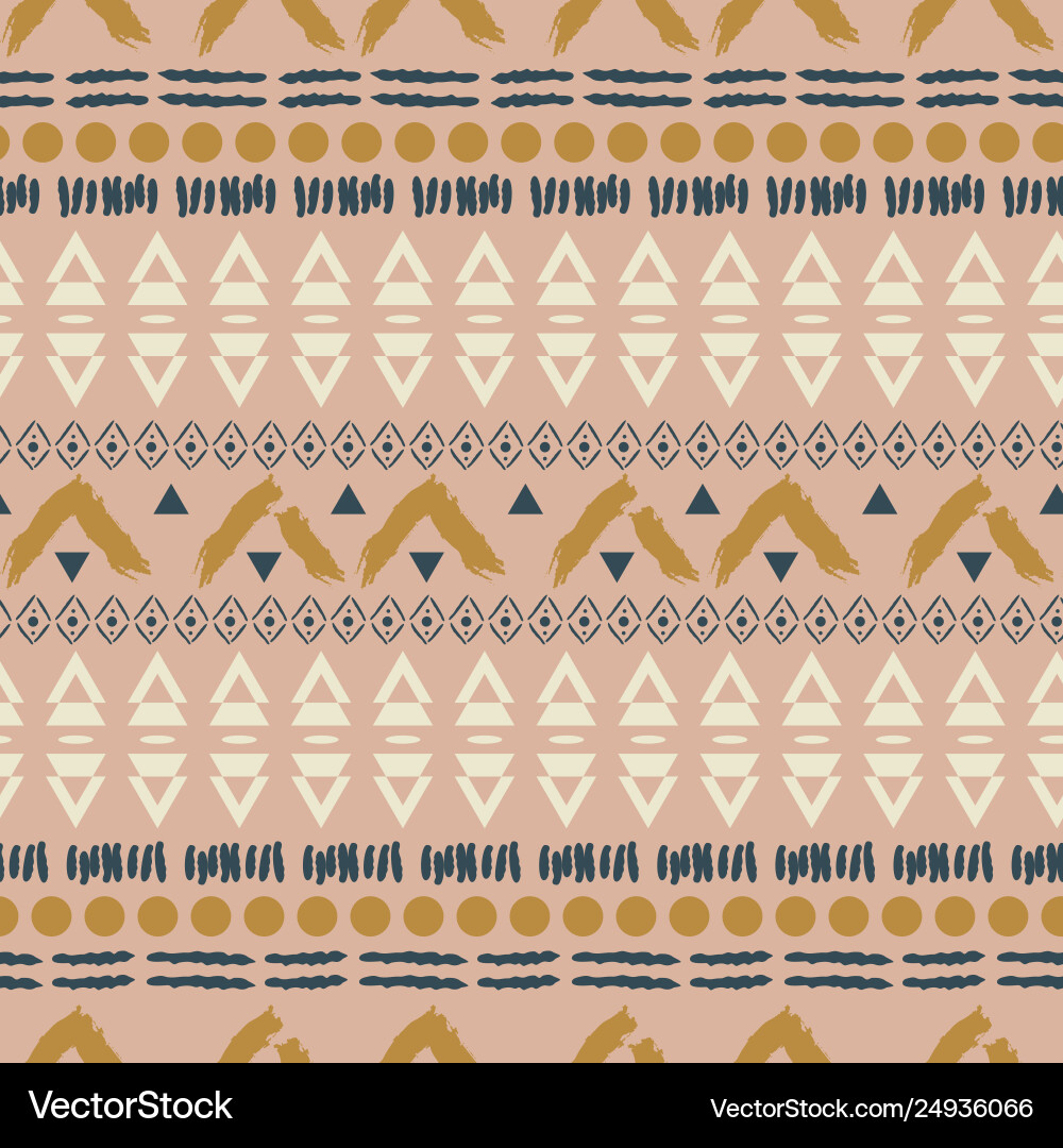 Ethnische Boho blush rosa geometrische nahtlose Muster Ethnische Boho blush rosa geometrische nahtlose Muster vektorbild