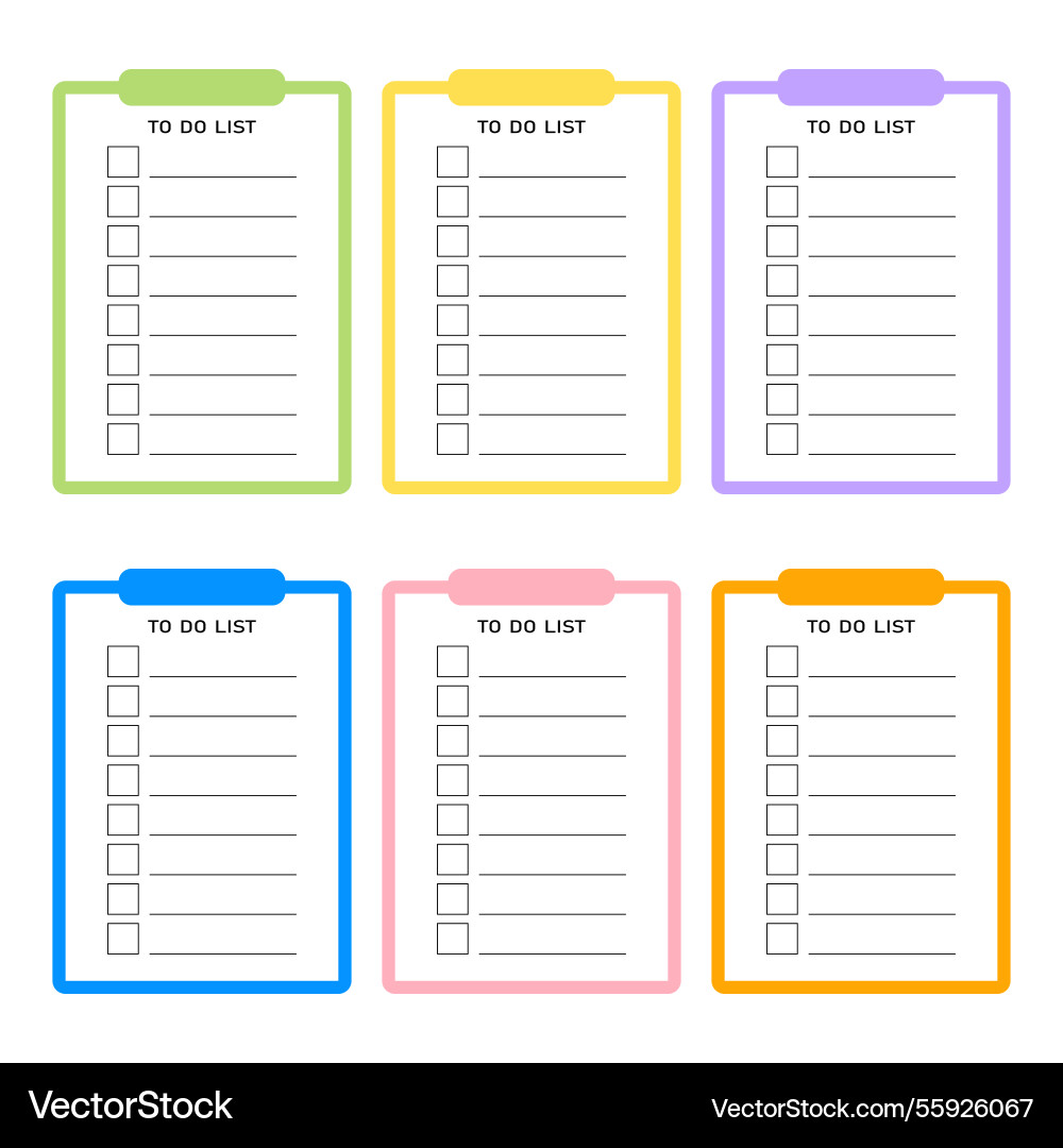 Grid paper with to do list checklist Grid paper with to do list checklist vector image