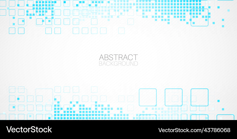 Abstract Square Background vector image