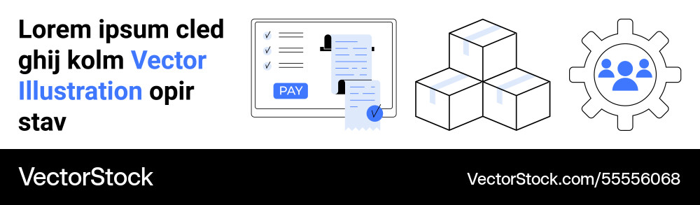 Digital payment interface networking Digital payment interface networking vector image