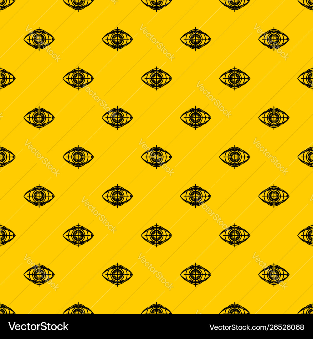 Eye and target pattern Eye and target pattern vector image