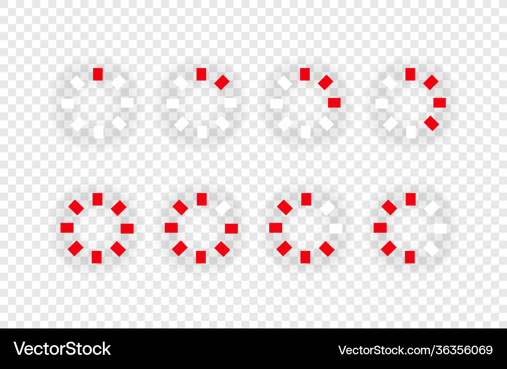 Web and mobile app preloader template isolated Web and mobile app preloader template isolated vector image