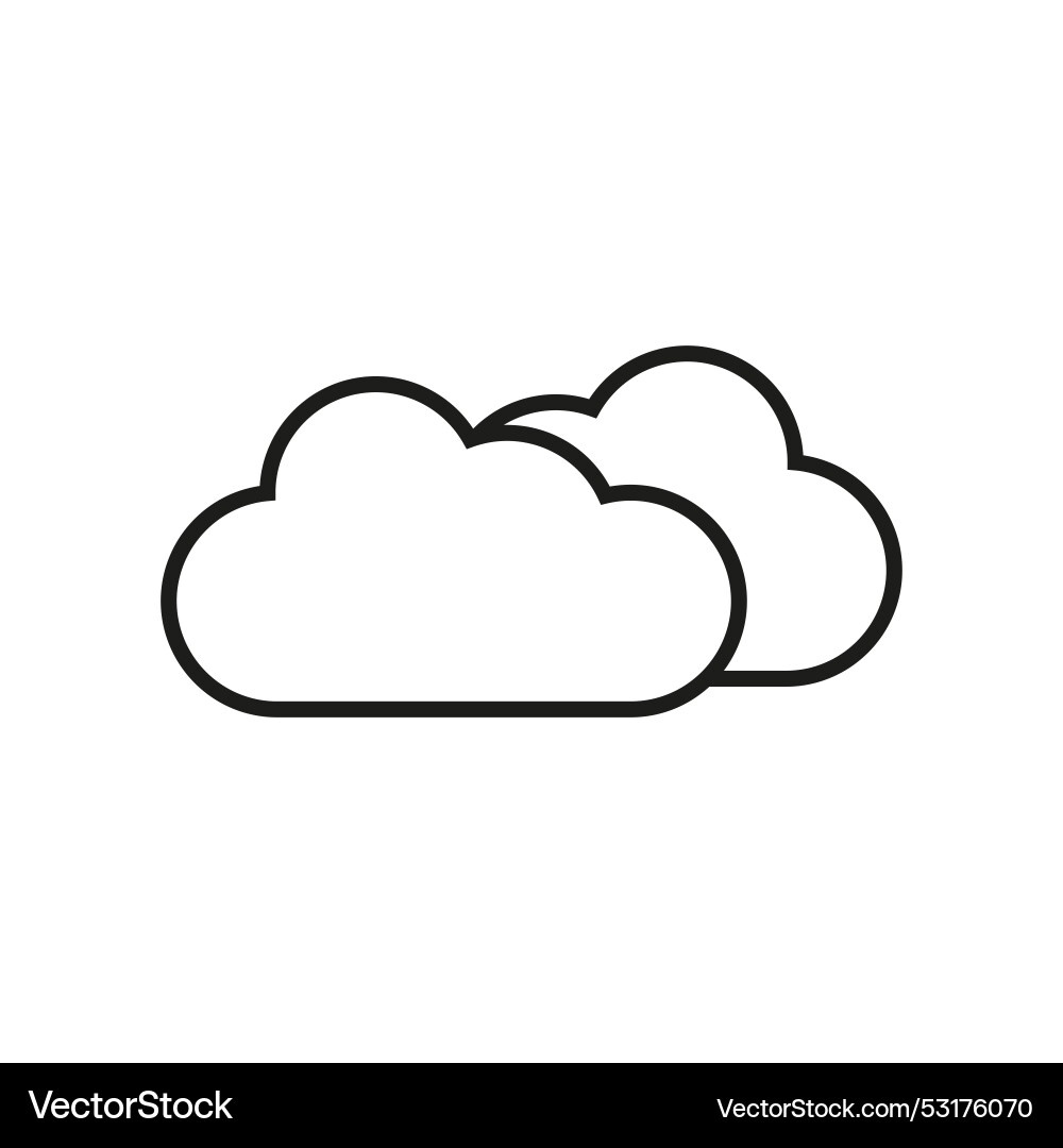 Cloud icon stock image Cloud icon stock image vector image