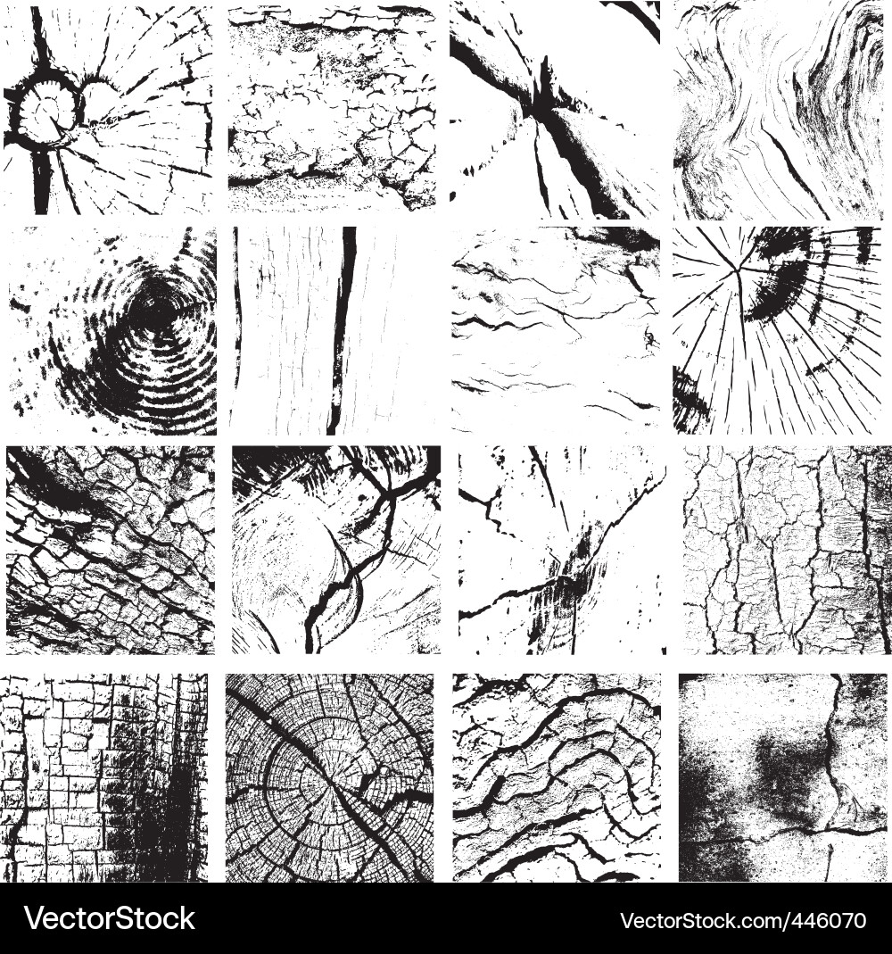 Fractured Lines Vector Image