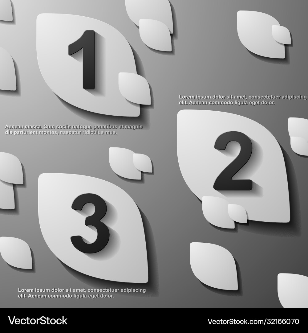 Presentation slide template editable at your vector image