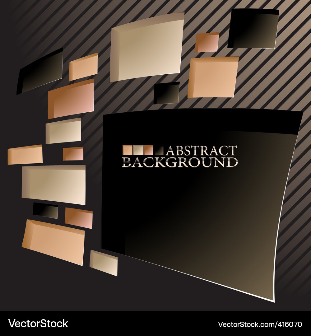 Square background Vector Image