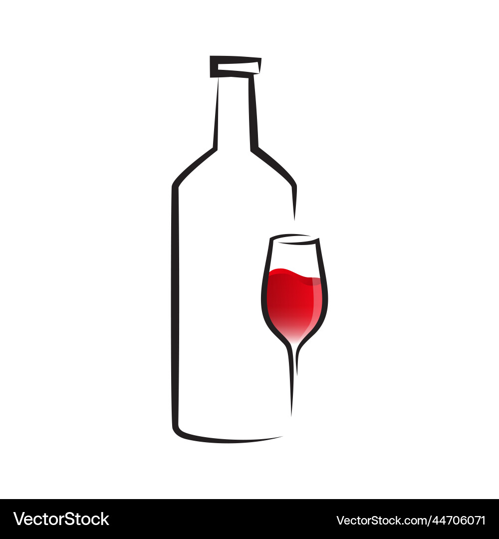 Wine glass icon Wine glass icon vector image