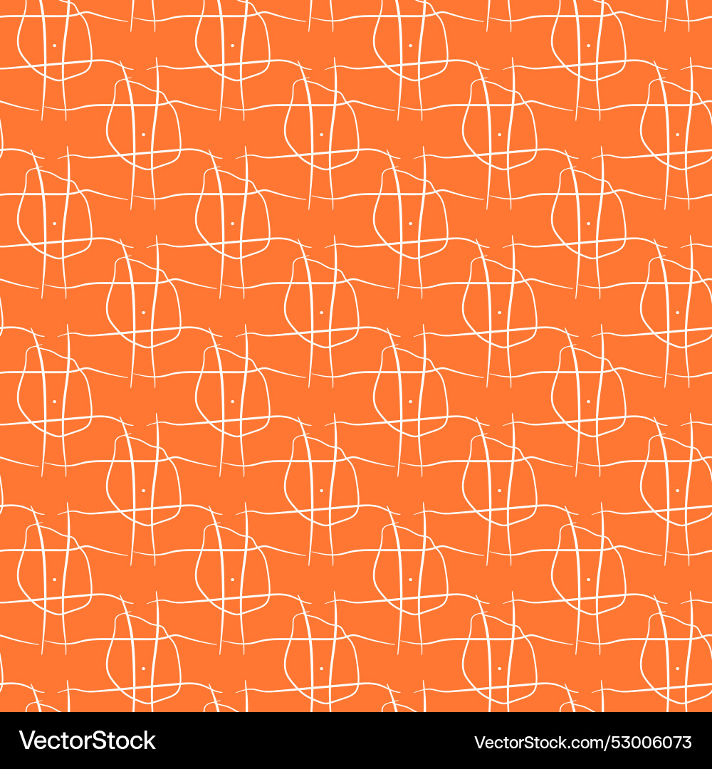 Abstract seamless pattern orange texture Vector Image