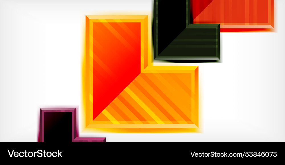 Arrow symbols created with 3d effects and line Arrow symbols created with 3d effects and line vector image