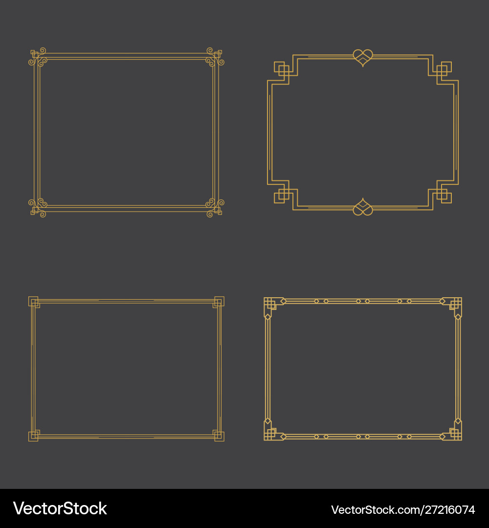 Border design Royalty Free Vector Image - VectorStock