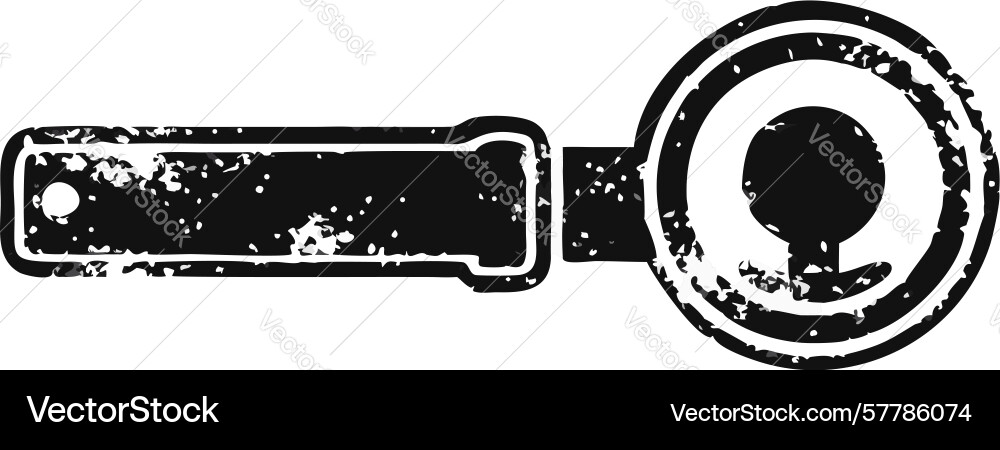 Grunge style search bar icon design generative ai vector image