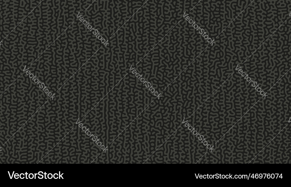 Reaction diffusion texture turing pattern black Reaction diffusion texture turing pattern black vector image