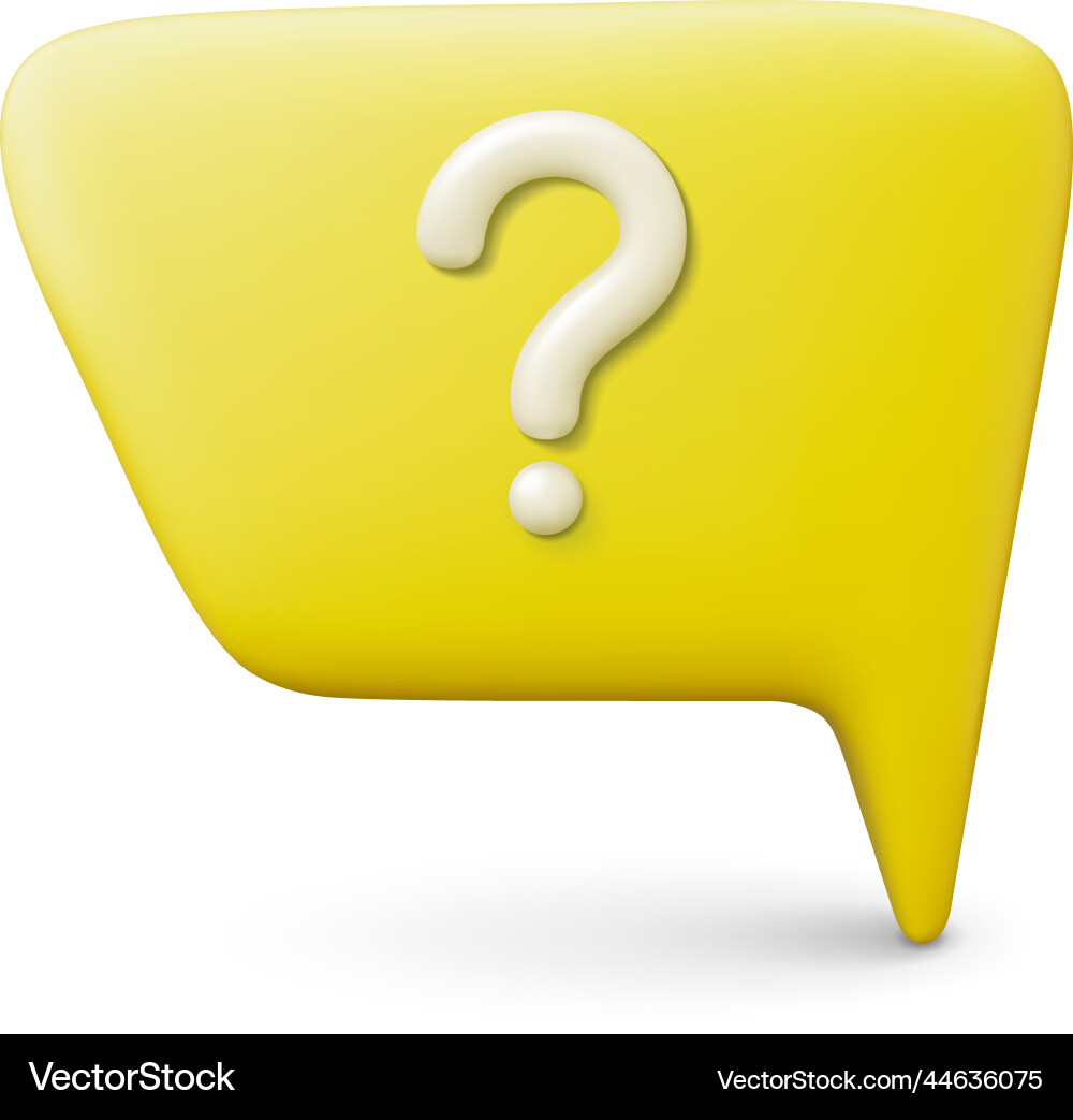 Message 3d talk speech balloon thinking bubble Message 3d talk speech balloon thinking bubble vector image