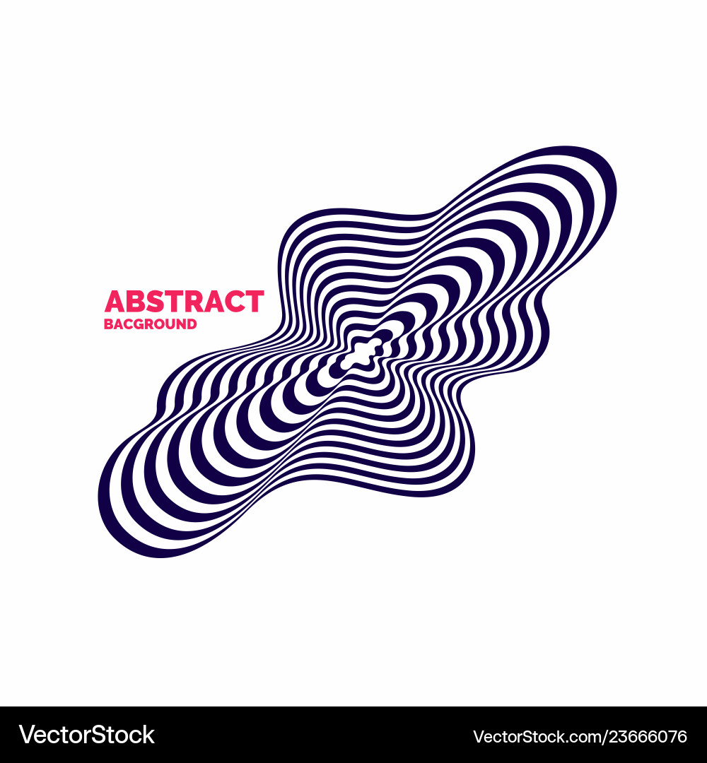 Amorphous elements with the effect of visual Amorphous elements with the effect of visual vector image