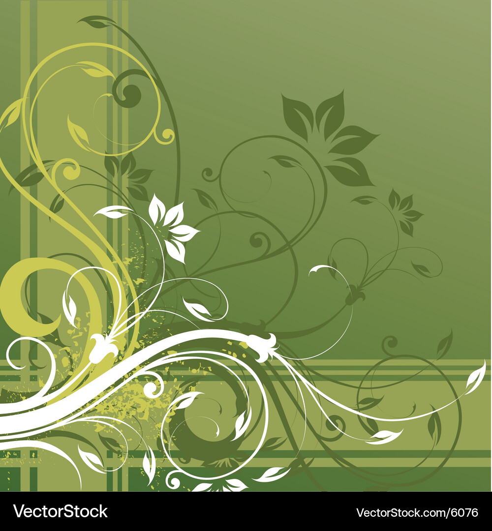 Floral Pattern Background Vector Image