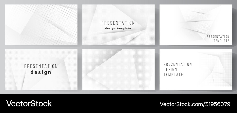 Layout presentation slides design Layout presentation slides design vector image
