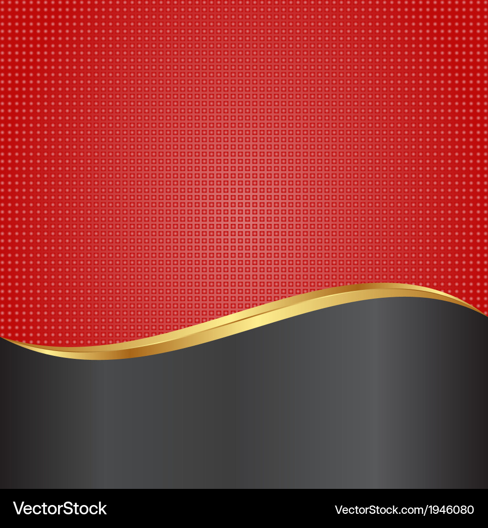 Bold Red Gradient Backdrop vector image