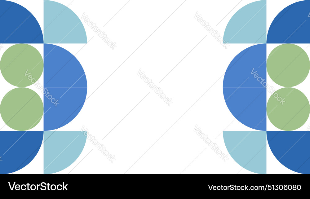 Seamless pattern abstract background with shapes vector image