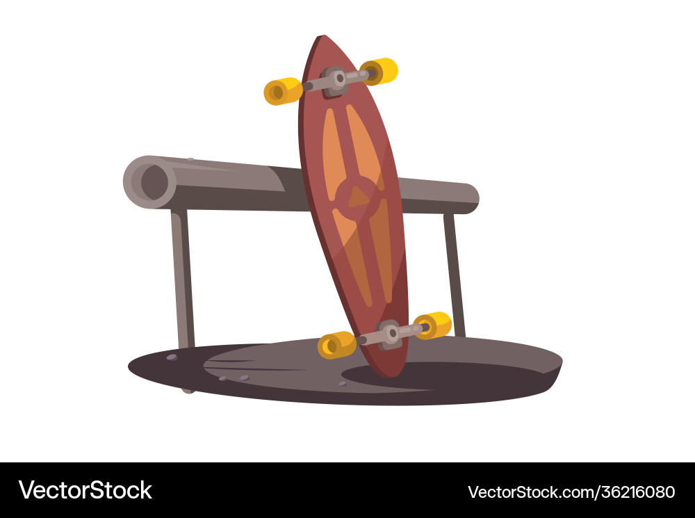 Skate for outdoor fun Skate for outdoor fun vector image