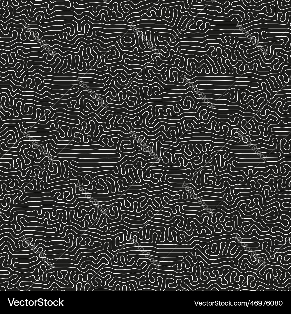 Tangled lines psychedelic complexity pattern Tangled lines psychedelic complexity pattern Vector Image